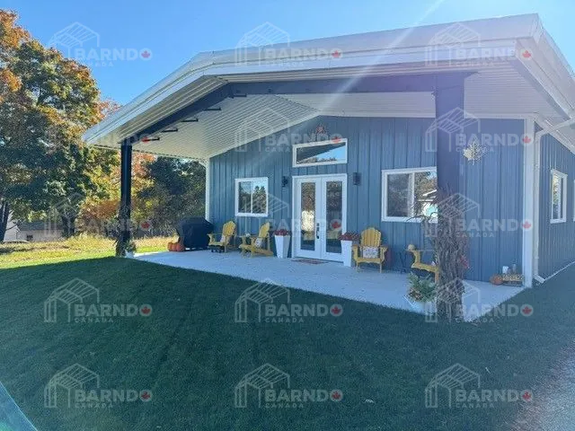 Little Current, Ontario Barndominium - (2,448 sq ft) **Feature Model** FLOOR PLAN AVAILABLE OR SUPPLY YOUR OWN