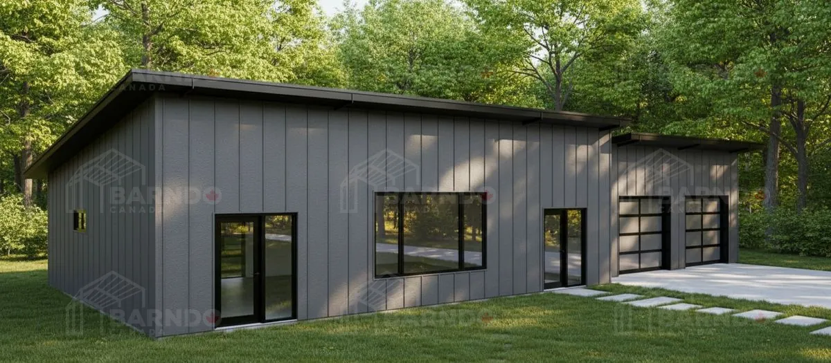 PICTOU, NOVA SCOTIA 2,050 Square feet breezeway garage connection mono slope