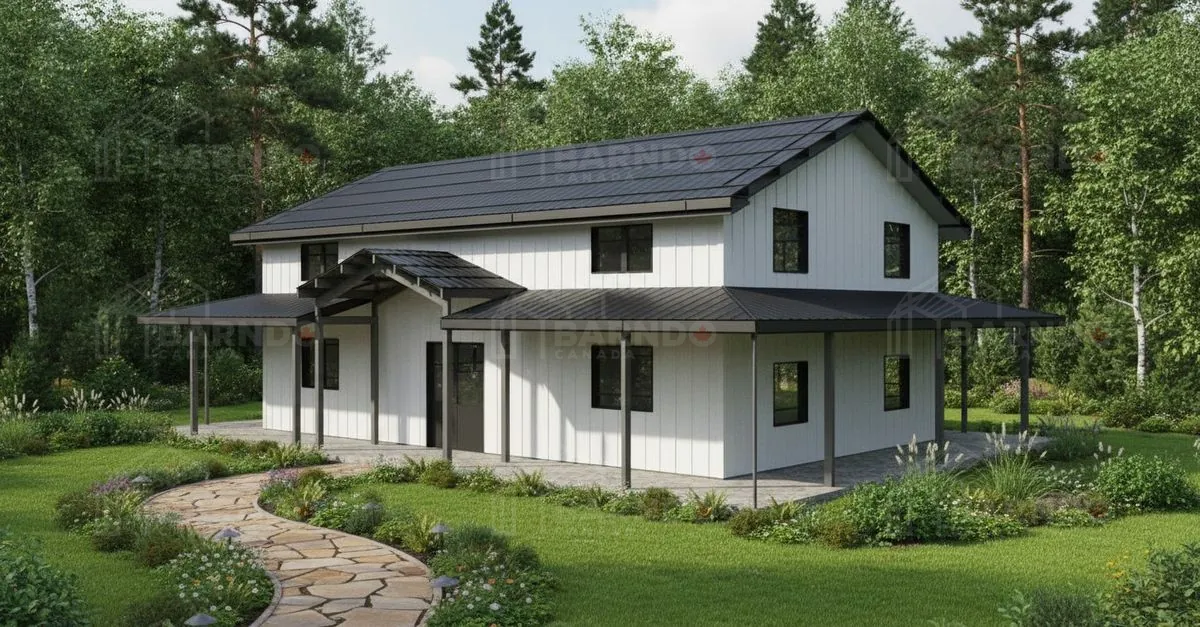 Englehart, Ontario 30X50X18 Full Porch