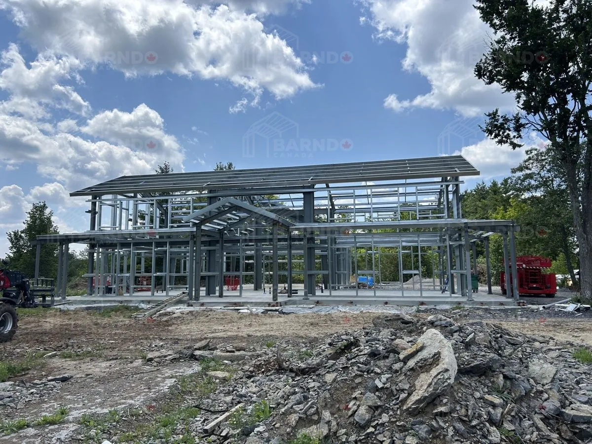 Stone Mills, Ontario 30x80x20 House 42x60x16 Garage