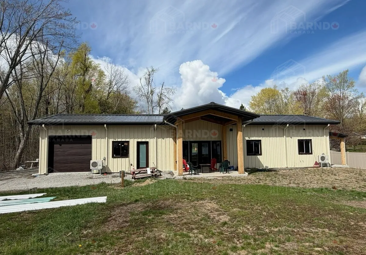 Seabright, Ontario 30x90x14 With Wrap Around Porch