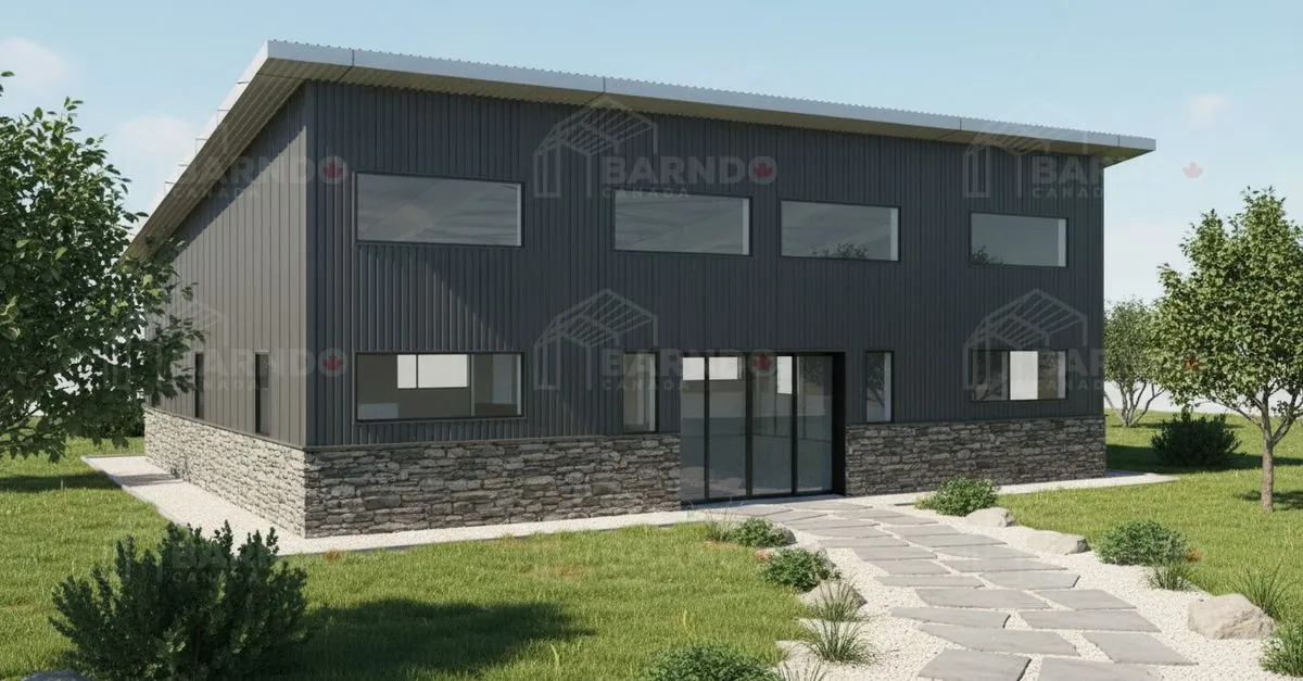 FENLON FALLS ONTARIO 40X50X20 MONO SLOPE