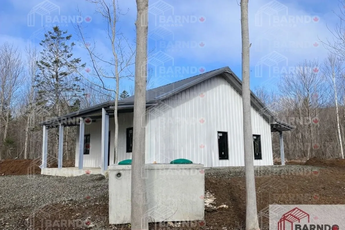 Karsdale, Nova Scotia 40x30x11 Dual Canopy Porches with loft