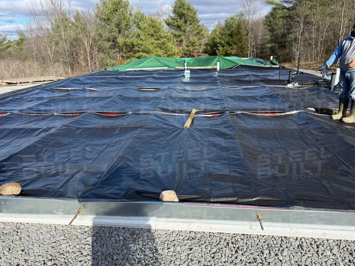 35x75x20', Industrial Building, Godfrey, Ontario.