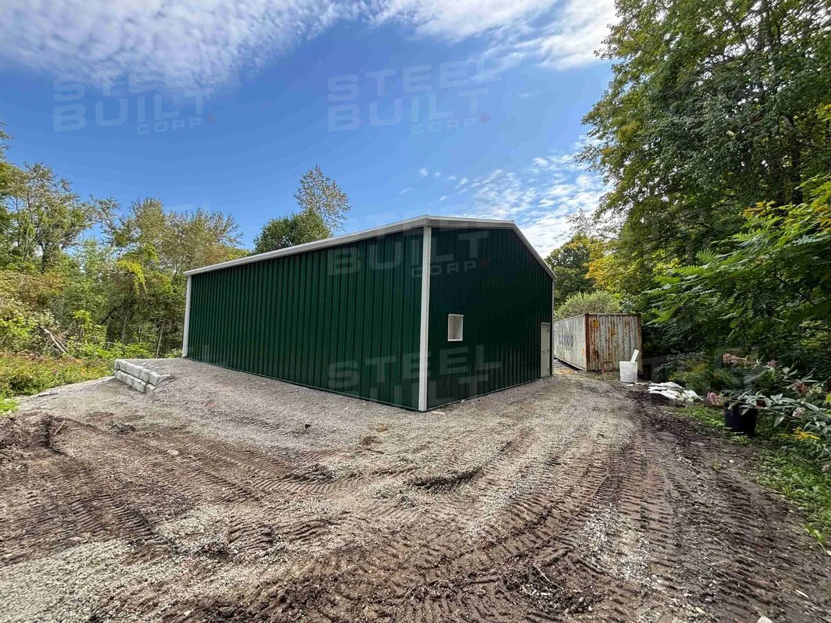 30x50x14', Steel Garage, Waubaushene, Ontario.