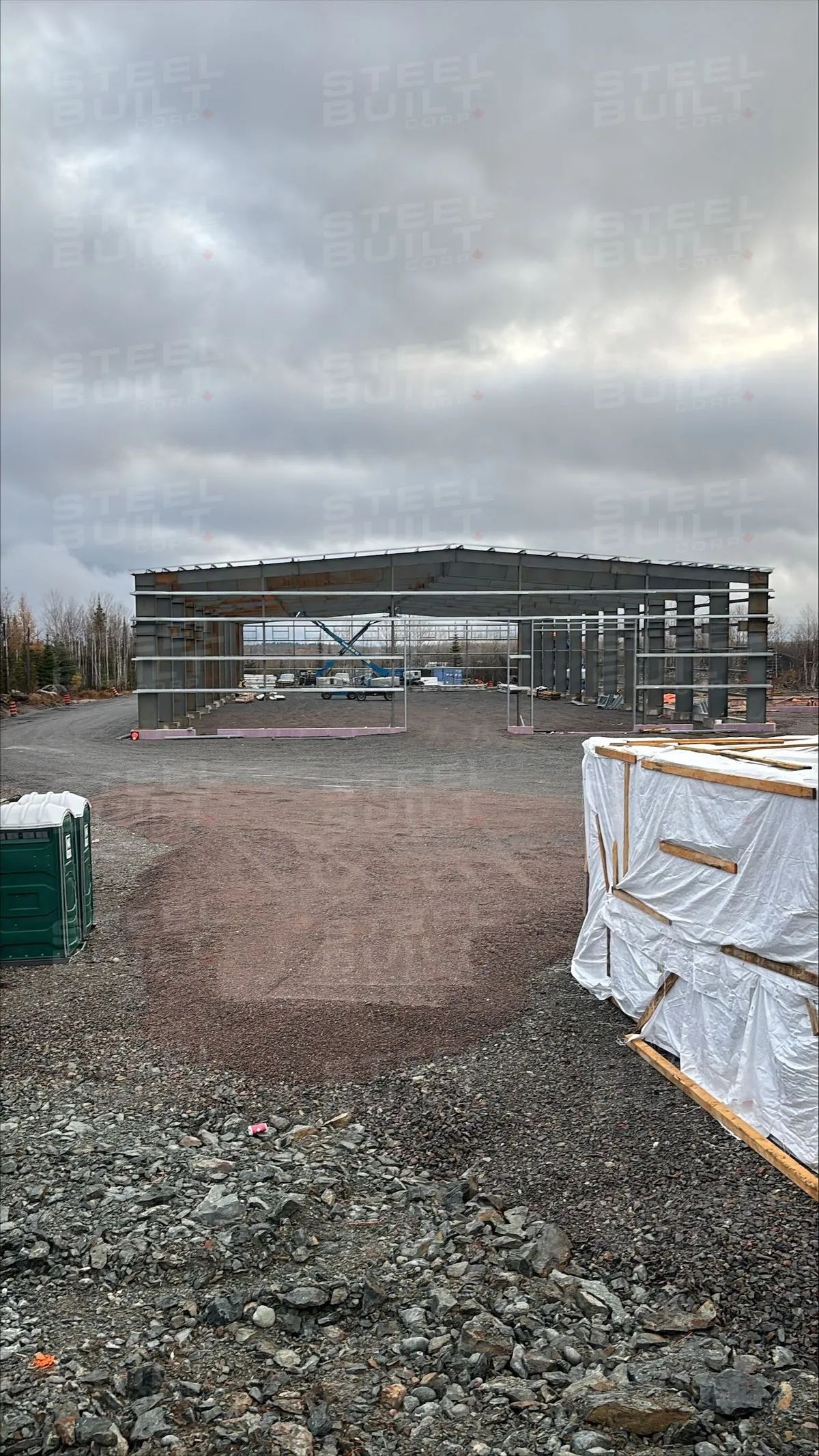 65x65x22', First Nations Building, Industrial Building, Kirkland Lake, Ontario